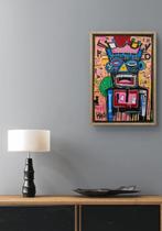 Le Viro (1983) - BoneMan (Original Artwork on canvas)