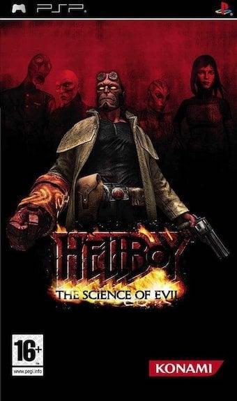 Hellboy the Science of Evil (PSP Games), Games en Spelcomputers, Games | Sony PlayStation Portable, Zo goed als nieuw, Ophalen of Verzenden