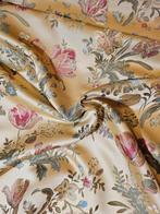 Goud - 300x300cm!! TESSUTO San Leucio bloemmotief GESTEEKD -