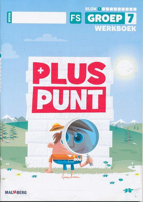 Pluspunt versie 4 Werkboek blok 1 groep 7 FS (per stuk), Livres, Livres scolaires, Envoi