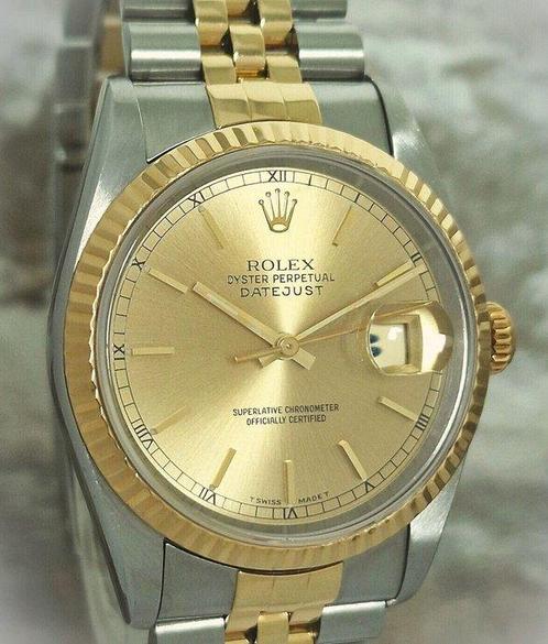 Rolex - Oyster Perpetual Datejust - Sans Prix de Réserve -, Handtassen en Accessoires, Horloges | Heren