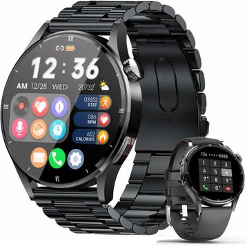 Smartwatch met telefoonfunctie, hartslagmeter, slaapmonit...