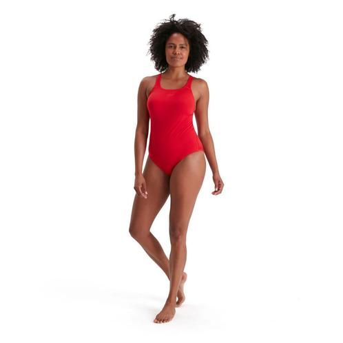 Speedo ECO+ Medalist Red - Maat 32, Kleding | Dames, Badmode en Zwemkleding, Rood, Nieuw, Ophalen of Verzenden