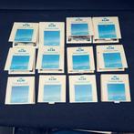 Twaalf KLM Business Class tegels in verpakking - 1980-1990, Antiek en Kunst