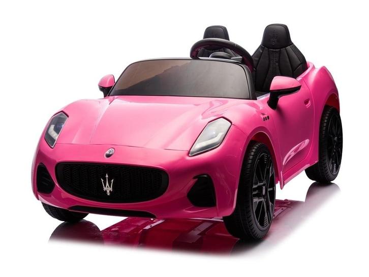 Maserati GranTurismo Folgore 2-zitter, 12 volt kinderauto  m, Kinderen en Baby's, Speelgoed | Buiten | Accuvoertuigen, Ophalen of Verzenden