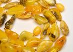 Ambre - Ambre baltique jaune miel - Collier