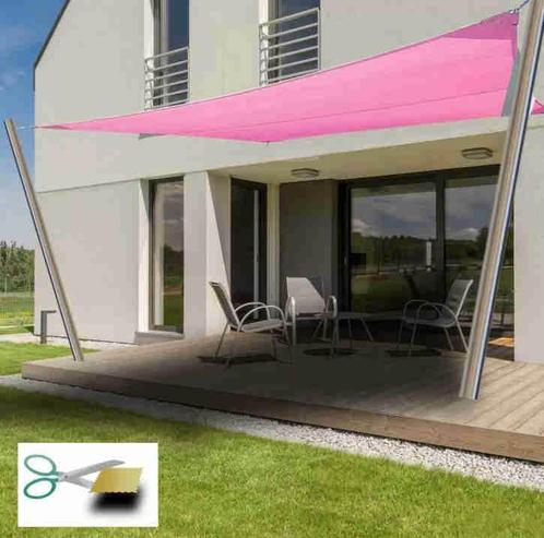 Schaduwdoek op maat! Zonwering oplossing in tuin en terras., Tuin en Terras, Schaduwdoeken, Nieuw, Verzenden