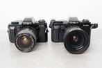 Minolta 2x X-300s + 3,8-4,8/28-70mm + 3,5/35-70mm | Appareil, Audio, Tv en Foto, Fotocamera's Analoog, Nieuw