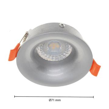 GU10 - armatuur - Ganymede - zilver, Verzenden