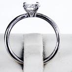 Zonder minimumprijs - Verlovingsring - 14 karaat Witgoud -