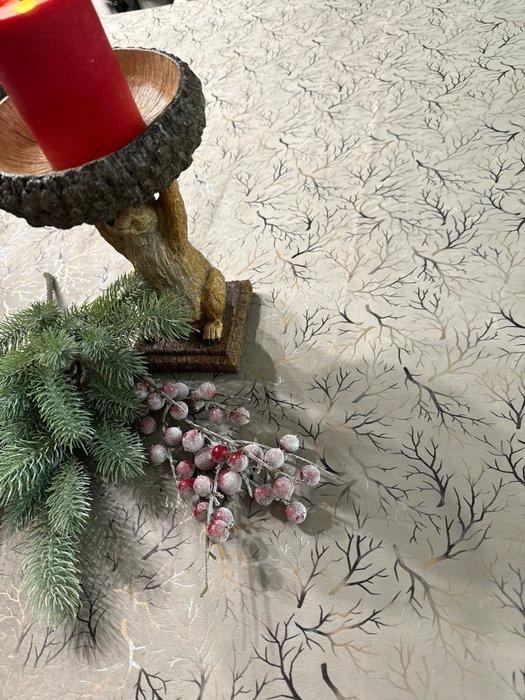 san leucio - Paneel - Luxe zijden fluwelen tafellaken in de, Antiek en Kunst, Antiek | Meubels | Tafels