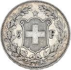 Zwitserland. 5 Francs 1889-B Helvetia