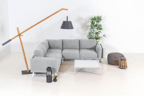 Flow. Doozy hoekbank lead chiné |   Sunbrella | SALE, Tuin en Terras, Tuinsets en Loungesets