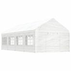 vidaXL Belvédère avec toit blanc 8,92x4,08x3,22 m, Jardin & Terrasse, Verzenden, Neuf