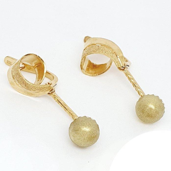 Oorbellen - 18 karaat Geel goud, Handtassen en Accessoires, Oorbellen