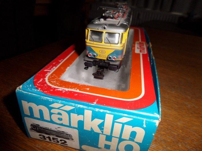 Märklin H0 - 3152 - Elektrische locomotief (1) - SNCB - NMBS, Hobby en Vrije tijd, Modeltreinen | H0