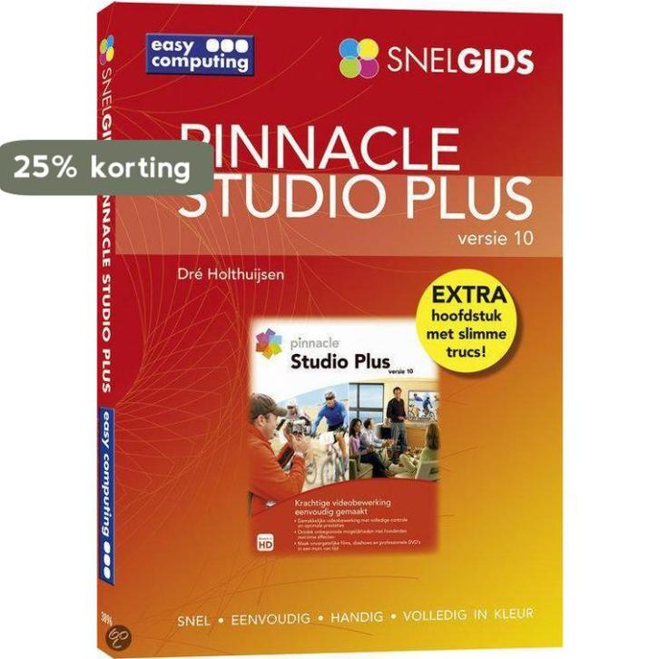 SNELGIDS PINNACLE STUDIO PLUS 10 9789045638966, Livres, Informatique & Ordinateur, Envoi