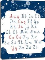 2dekans | Montessori Alfabet Kosmos II - Canvasafbeelding, Ophalen of Verzenden, Nieuw