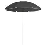 vidaXL Parasol met stalen paal 180 cm antracietkleurig, Jardin & Terrasse, Verzenden