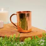 Puur Koperen Mok met Messing Handvat - 400 ml, Ophalen of Verzenden, Nieuw