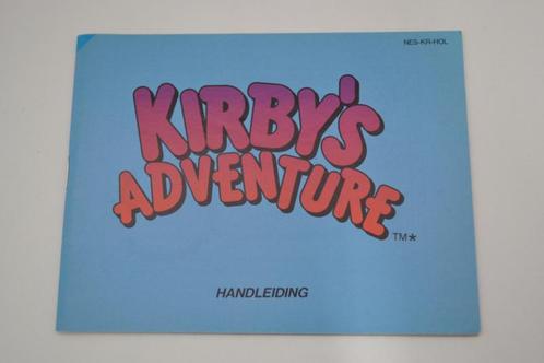 Kirbys Adventure (NES HOL MANUAL), Games en Spelcomputers, Spelcomputers | Nintendo Consoles | Accessoires