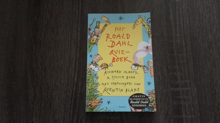 R. DAHL QUIZBOEK GRATIS 9789026108570 R. Maher, Boeken, Kinderboeken | Jeugd | 13 jaar en ouder, Gelezen, Verzenden