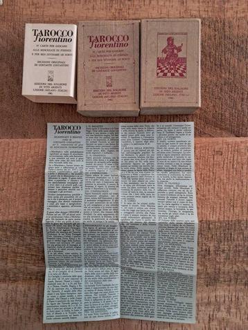 Cartes de tarot - Tarocco Fiorentino - Papier