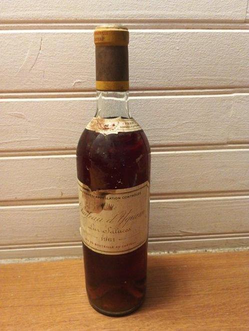 1961 Château Yquem - Sauternes 1er Grand Cru Classé - 1, Verzamelen, Wijnen