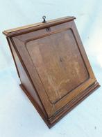 Schrijftafel - Reismodel met inktpotten - Kersenhout -, Antiek en Kunst