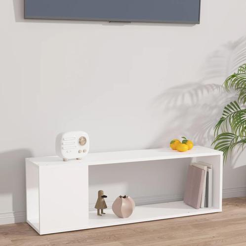 vidaXL Tv-meubel 100x24x32 cm bewerkt hout wit, Huis en Inrichting, Kasten | Boekenkasten, Nieuw, Verzenden