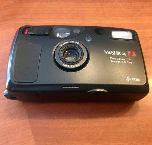 Yashica T5 (T4 Super D) Appareil photo argentique, Audio, Tv en Foto, Fotocamera's Analoog