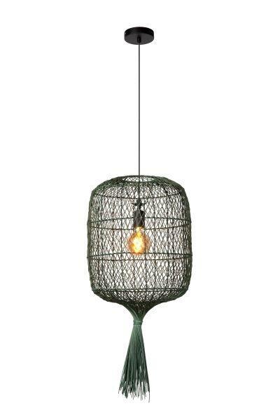 Hanglamp Lucide GARVE -  - Ø 40 cm - 1xE27 - groen, Maison & Meubles, Lampes | Suspensions, Envoi