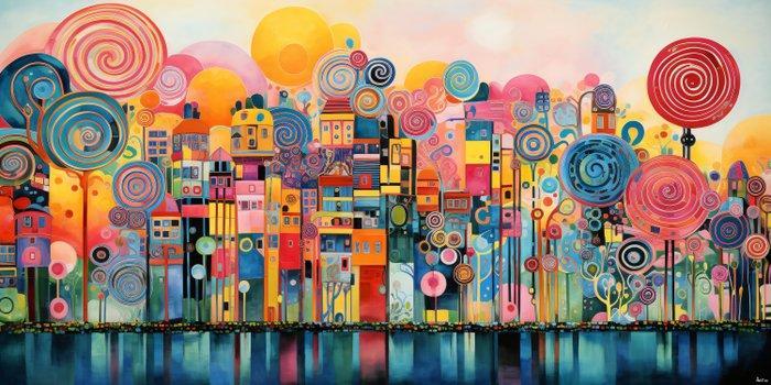 Felix van Horst - Whimsical Wonderland (XXL), Antiek en Kunst, Kunst | Designobjecten