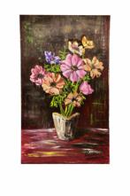 Italiaanse school (XX) - Ricco bouquet di fiori campestri -