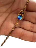 Gotische en minutieuze Franse devoot-Victoriaanse armband