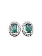 Zonder Minimumprijs - Oorstekers Zilver - 0.60ct. tw.