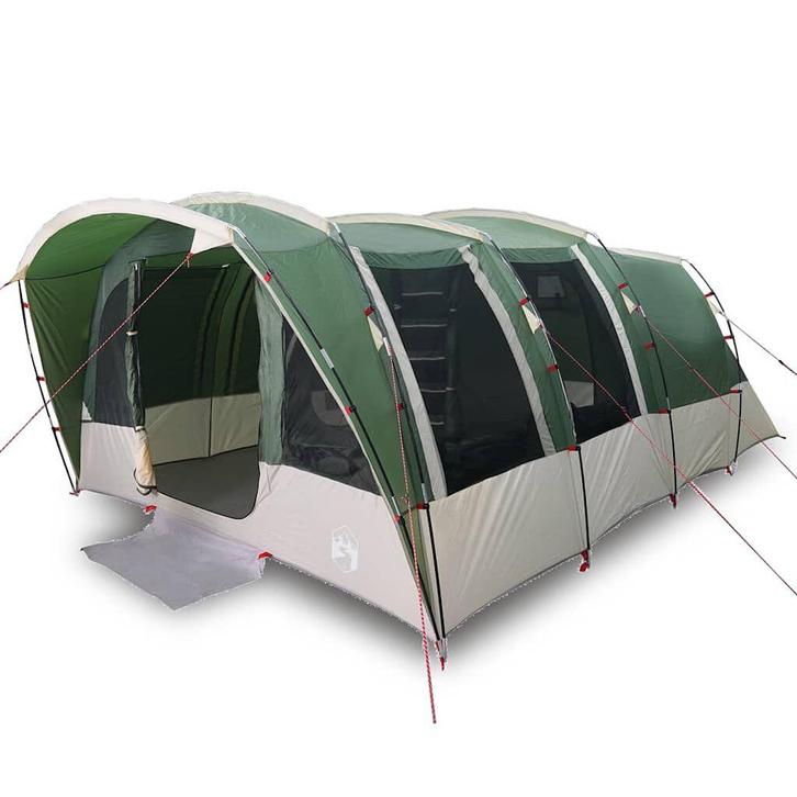 Waterdichte Tunneltent 8 Pers | 40% Korting | OP = OP, Caravans en Kamperen, Tenten, meer dan 6, Nieuw, Verzenden