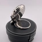 Reisklok, Bureauklok - Montblanc - Modern Staal, Leder,, Nieuw