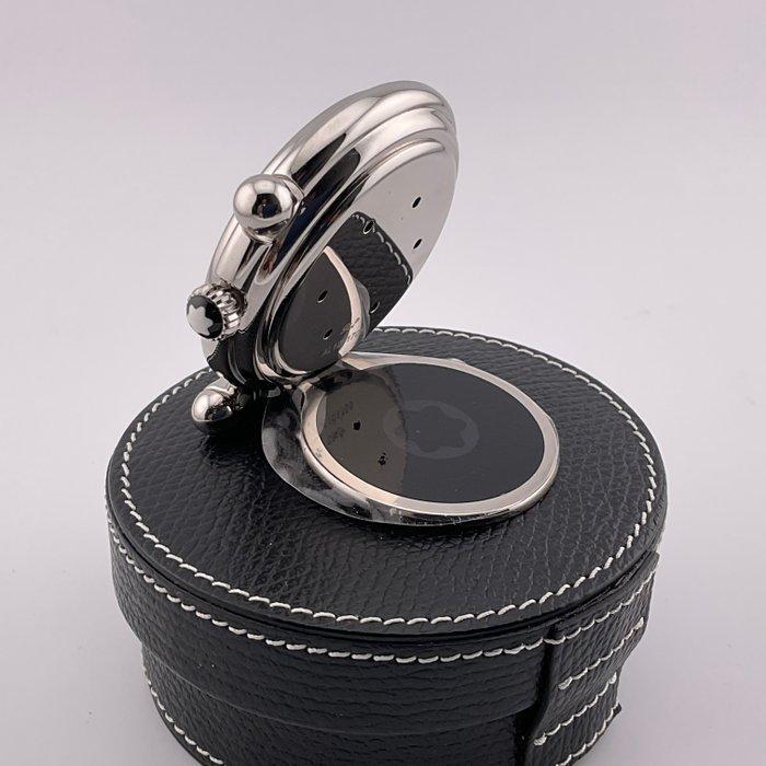 Reisklok, Bureauklok - Montblanc - Modern Staal, Leder,, Bijoux, Sacs & Beauté, Montres | Hommes