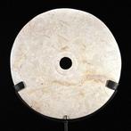 Decoratief ornament - NO RESERVE PRICE - White Marble Disc, Nieuw