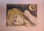 Carlo Levi (1902-1975) - Donna sotto la luna