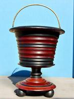 19th Century fireside peat bucket - Seau - Noyer - Grand :