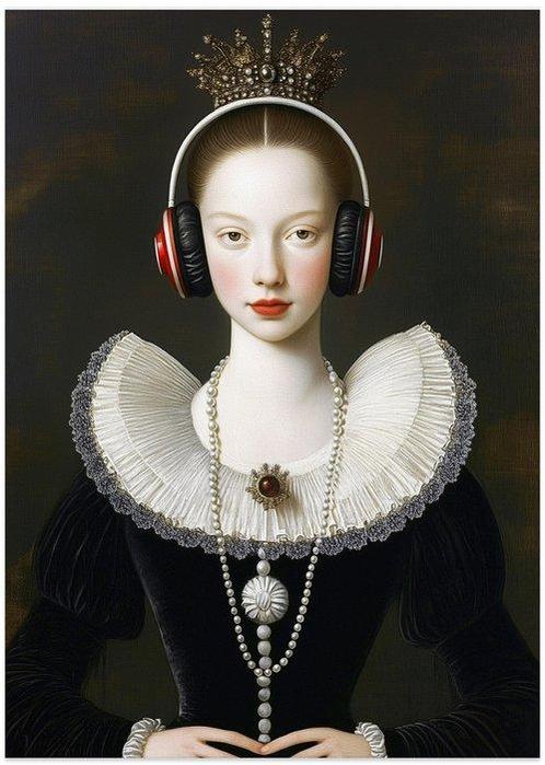 Dikhotomy - Golden Sound - NO Reserve - Limited Edition 2/5, Antiek en Kunst, Kunst | Schilderijen | Modern