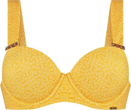 Sapph Mystique Voorgevormde Bikinitop Yellow Print  90E, Kleding | Dames, Ondergoed en Lingerie, Verzenden