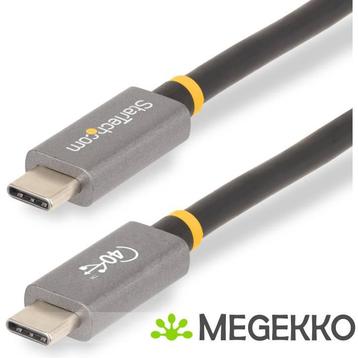 StarTech.com 1m USB4 Kabel, USB-IF Gecertificeerde USB-C, Verzenden