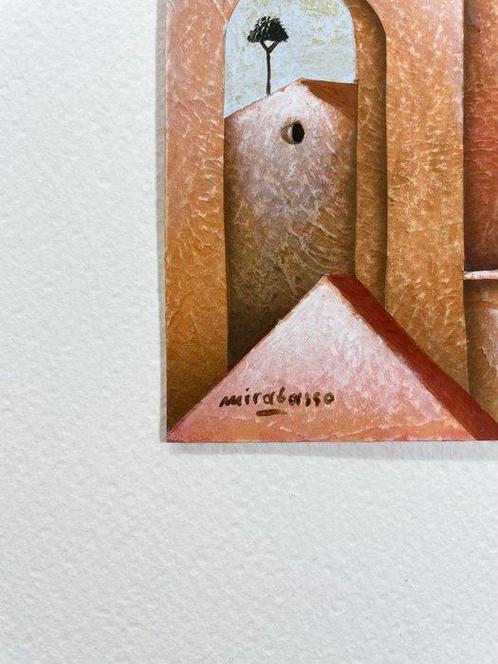 Carlo Mirabasso - Un Giorno ad Assisi, Antiek en Kunst, Kunst | Schilderijen | Modern