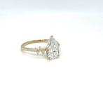 Zonder Minimumprijs - Ring - 14 karaat Geel goud - 2.05ct., Handtassen en Accessoires, Ringen, Nieuw