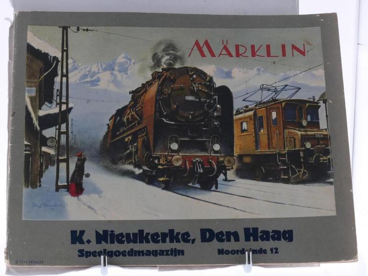 Märklin, K. Nieukerke, Den Haag 1934/1935 #8704, Hobby en Vrije tijd, Modelbouw | Overige, Gebruikt, Ophalen of Verzenden
