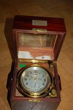 Tweedaagse scheepschronometer - Wempe - Hout - 1940-1950, Antiek en Kunst
