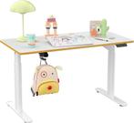 Zit sta bureau - Elektrisch - Verstelbaar - 120x60 cm - Wit, Huis en Inrichting, Bureaus, Verzenden, Nieuw